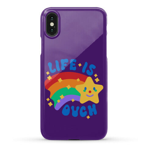Life Is Ouch Shooting Star Phone Case